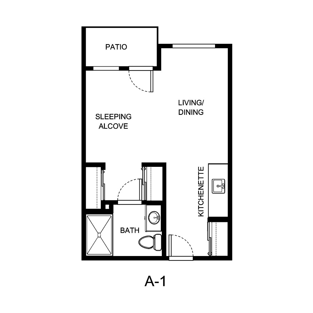 Santa Monica floor plan