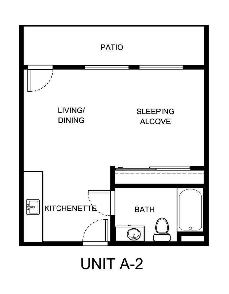 Hummingbird- Newly Renovated floor plan