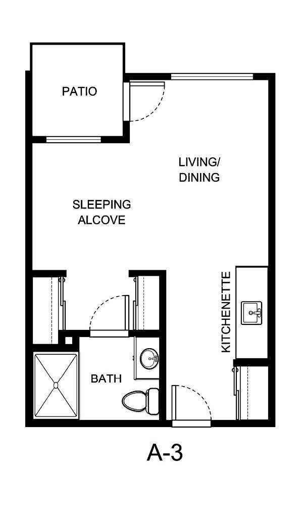 Egret floor plan