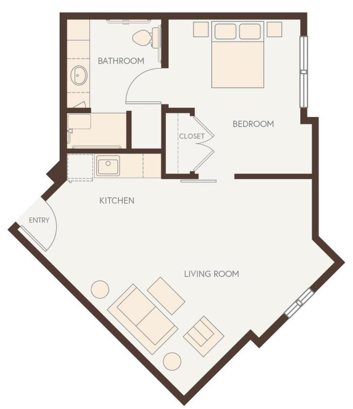 Bur Oak floor plan