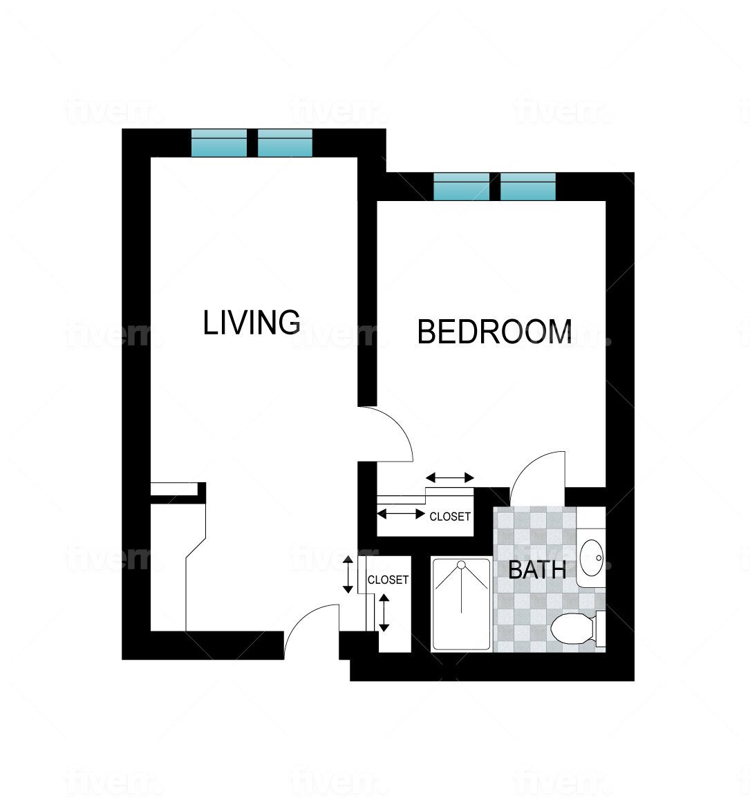 Cedar floor plan