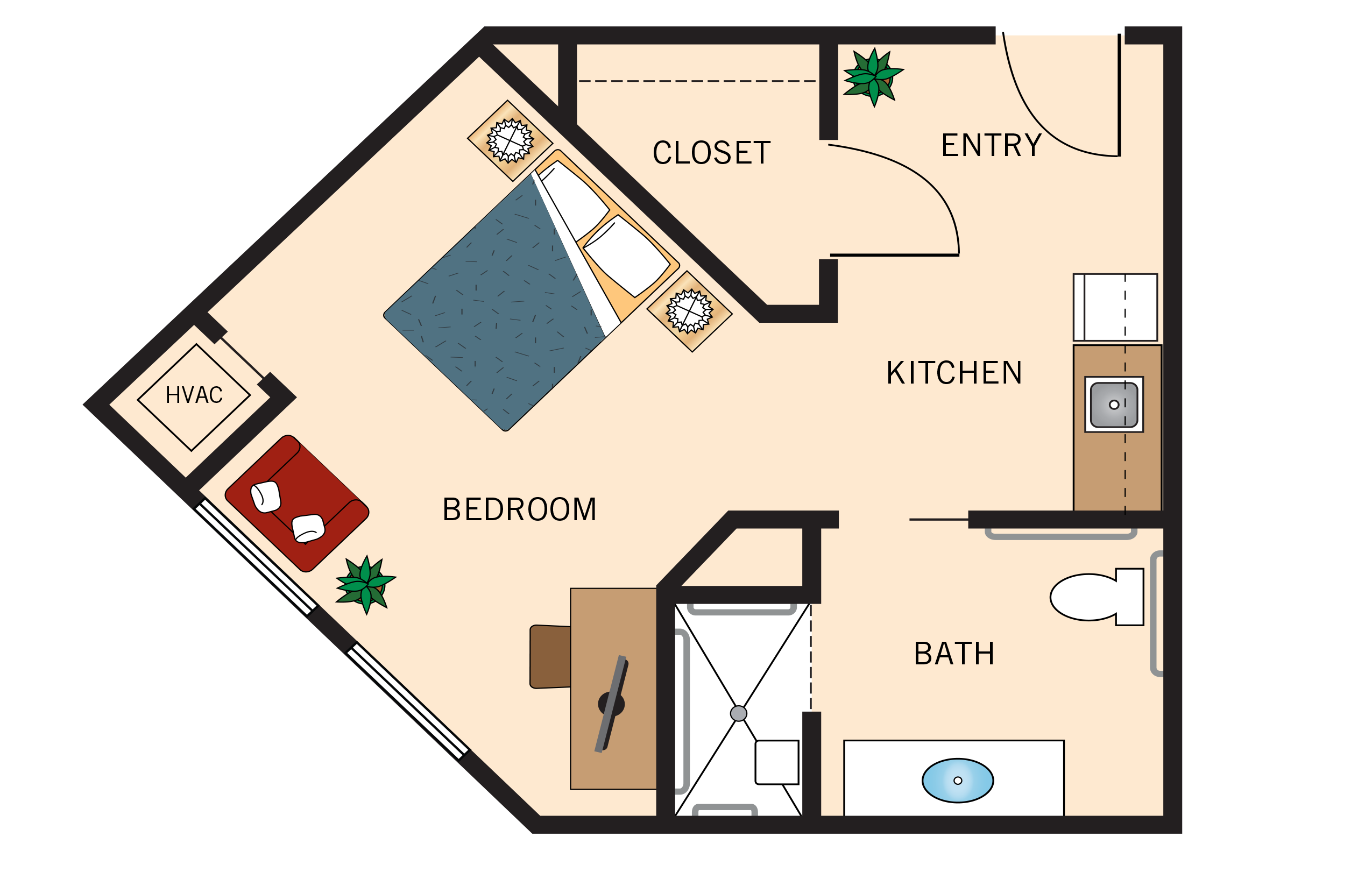 The Wood Stork floor plan