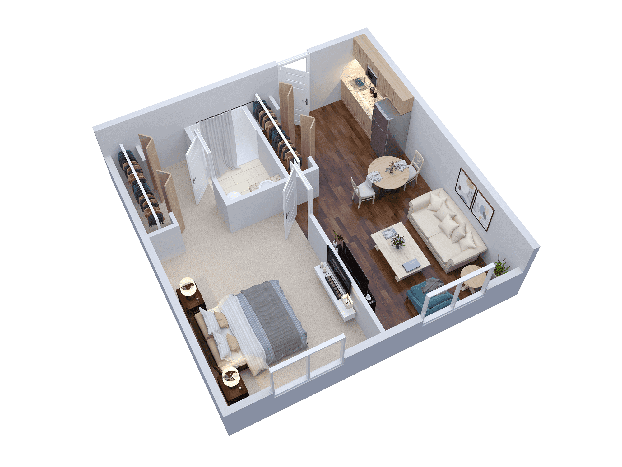 Iberville floor plan
