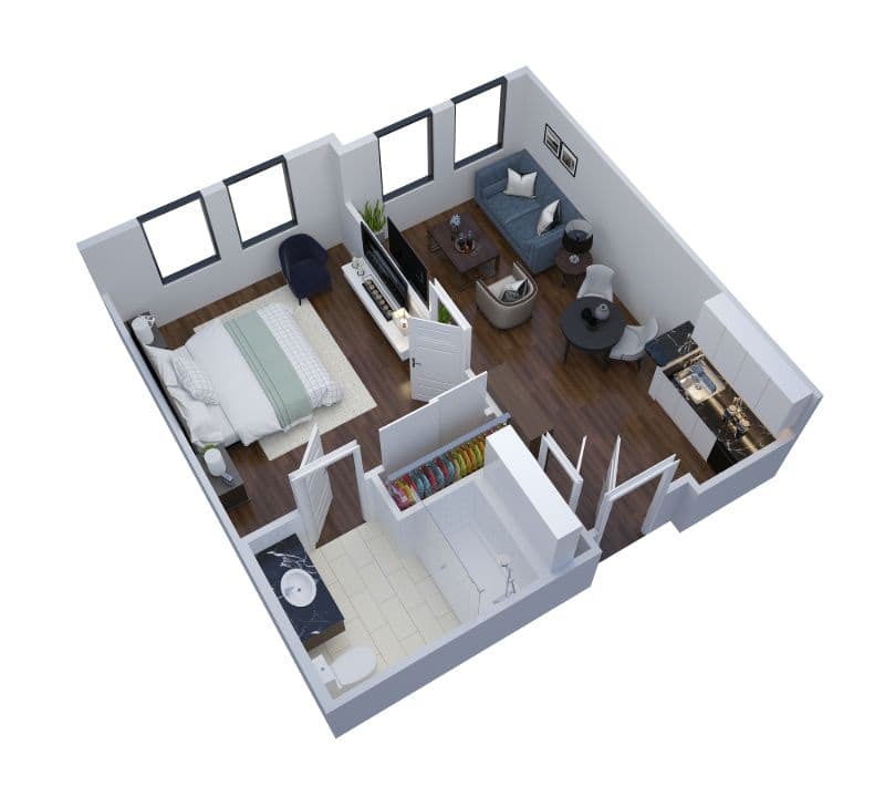 The Paddington floor plan