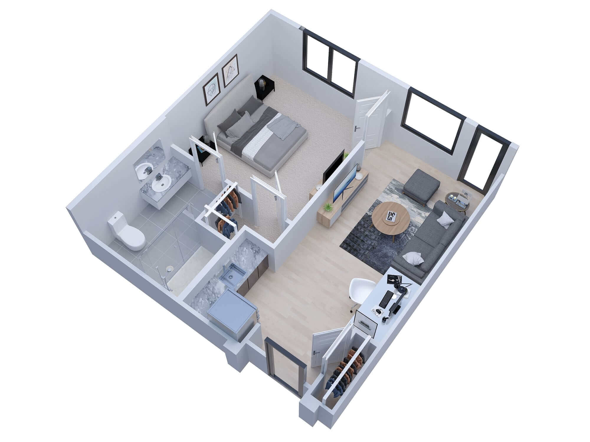 The Camden floor plan